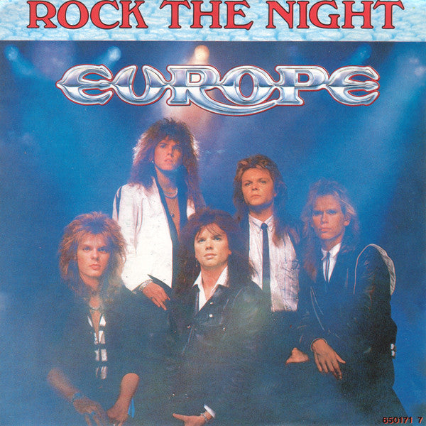 Europe (2) : Rock The Night (7", Single)