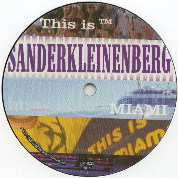Sander Kleinenberg : This Is Miami (12")