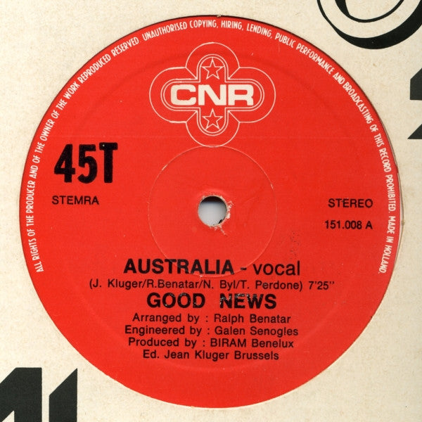 Good News : Australia (12", Maxi)