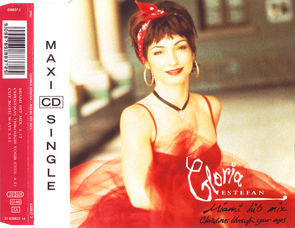 Gloria Estefan : Miami Hit Mix / Christmas Through Your Eyes (CD, Maxi)