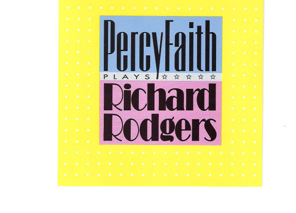 Percy Faith : Percy Faith Plays Richard Rodgers (CD, Comp)