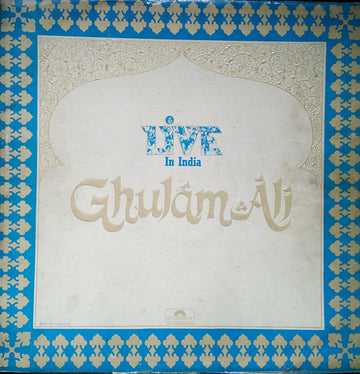 Ghulam Ali : Live In India (Urdu Ghazals) (2xLP, Gat)