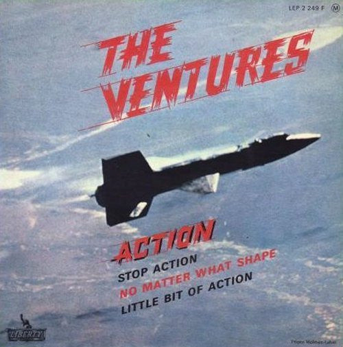 The Ventures : Action  (7", EP)