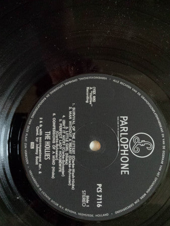 The Hollies : Confessions Of The Mind (LP, Album)