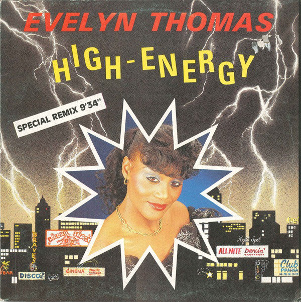 Evelyn Thomas : High Energy (Special Remix) (12")