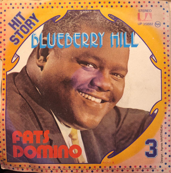 Fats Domino : Blueberry Hill / Walking To New Orleans (7", Single)