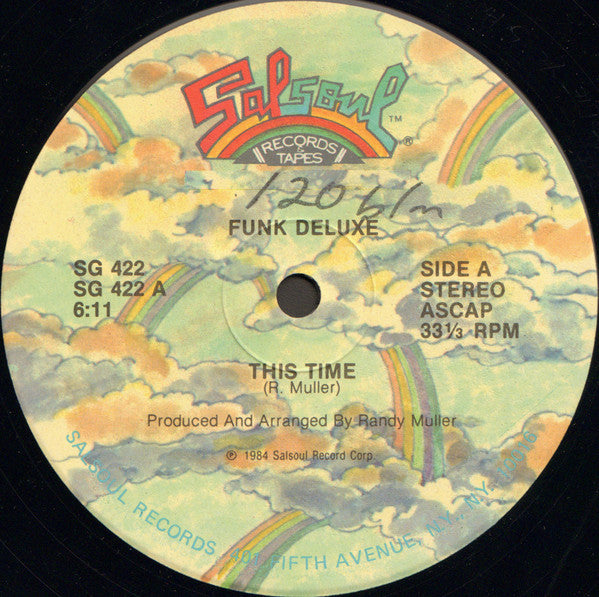 Funk Deluxe : This Time (12", Single)