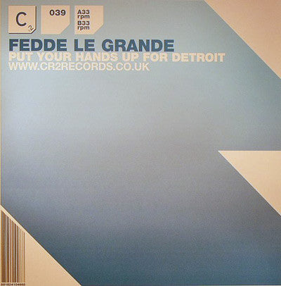 Fedde Le Grand : Put Your Hands Up For Detroit (12")