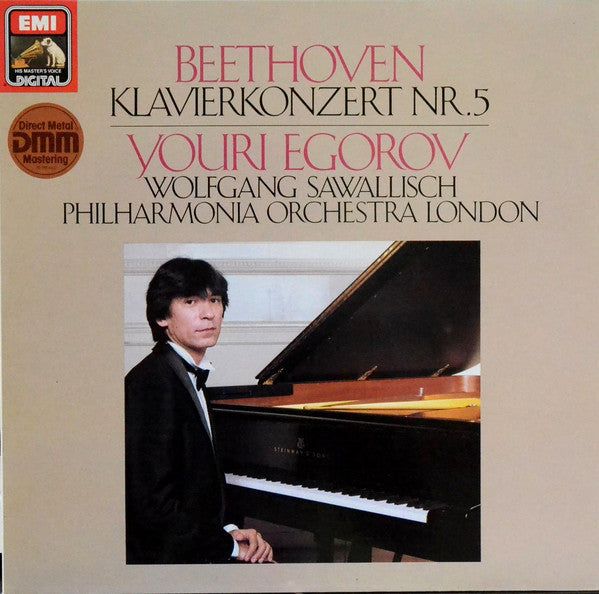 Ludwig van Beethoven, Youri Egorov, Wolfgang Sawallisch : Klavierkonzert Nr.5 (LP)