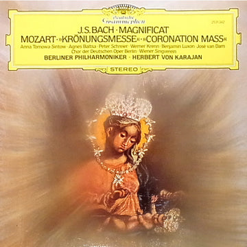 Johann Sebastian Bach, Wolfgang Amadeus Mozart : J.S Bach: Magnificat / Mozart: Krönungsmesse - Coronation Mass (LP)