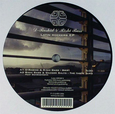 D-Rashid & Rishi Bass : Latin Rockers EP (12", EP)