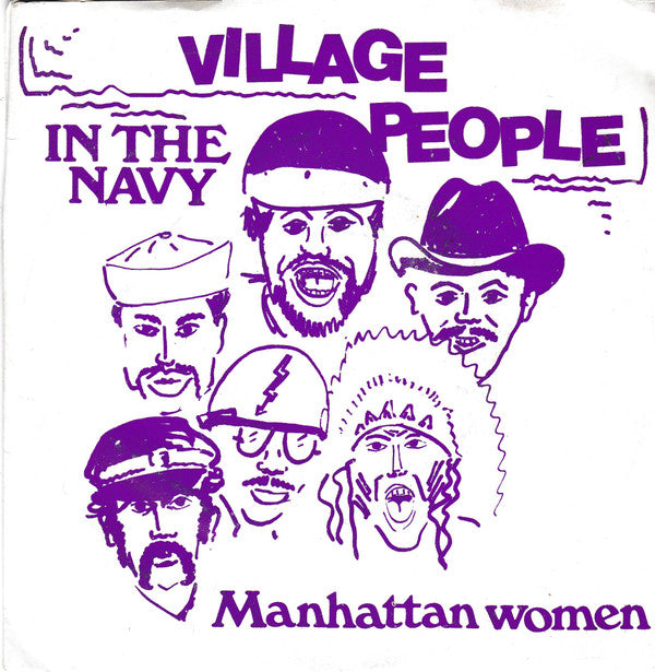 Village People : In The Navy (7", Single, 54 )