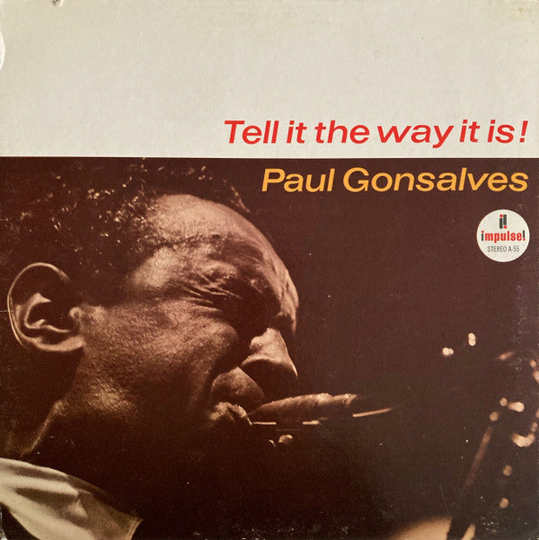 Paul Gonsalves : Tell It The Way It Is! (LP, Album)