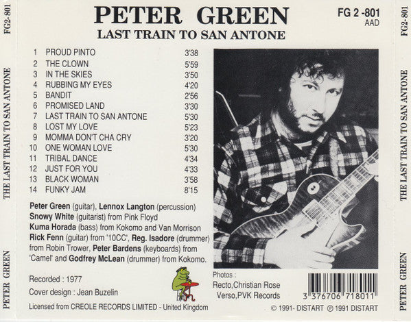 Peter Green (2) : Last Train To San Antone (CD, Comp)