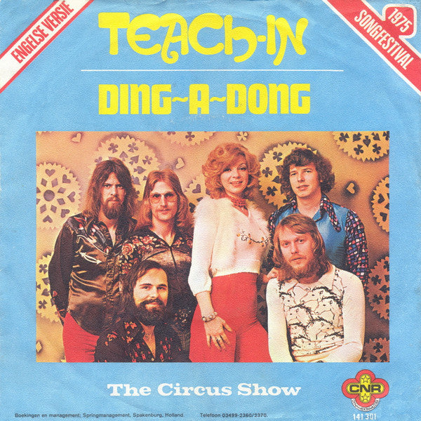 Teach-In : Ding-A-Dong (7", Single)