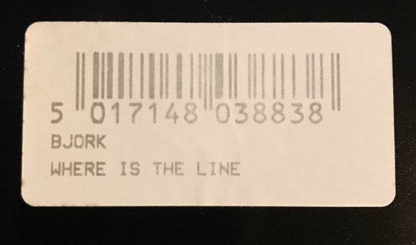 Björk : Where Is The Line (12", Ltd, W/Lbl)