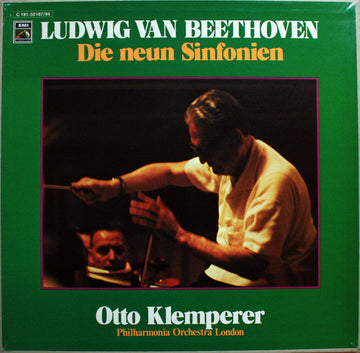 Ludwig van Beethoven - Otto Klemperer, Philharmonia Orchestra : Die Neun Sinfonien (8xLP + Box, Comp)