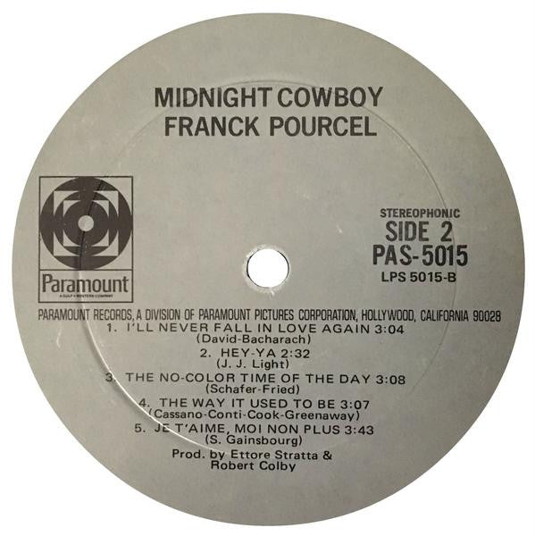 Franck Pourcel : Franck Pourcel Plays Midnight Cowboy (LP, Album)