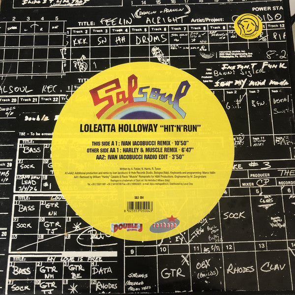 Loleatta Holloway : Hit 'N' Run (12")