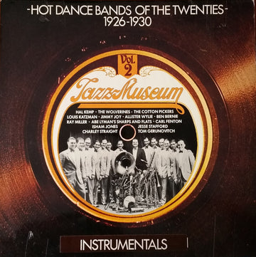 Various : Hot Dance Bands Of The Twenties 1926-1930 (Instrumentals) (LP, Comp, Mono)