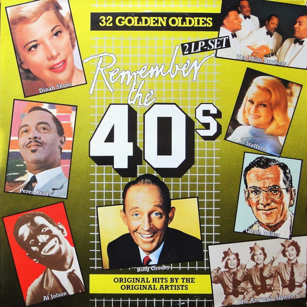 Various : Golden Hits Of The 40s (2xLP, Comp)