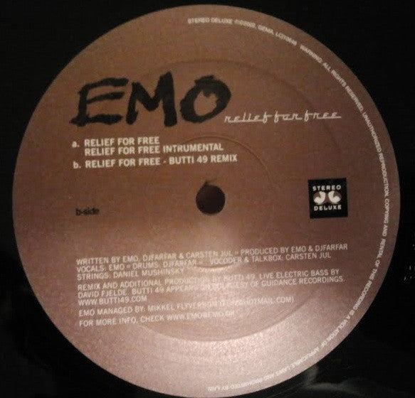 EMO : Relief For Free (12")