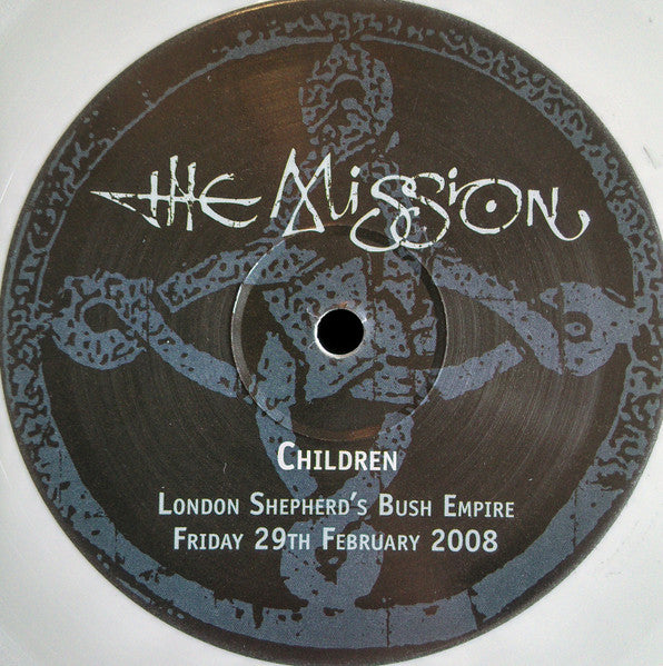 The Mission : Children - London Shepherd's Bush Empire Friday 29th February 2008 (2xLP, Album, Ltd, RE, Whi)