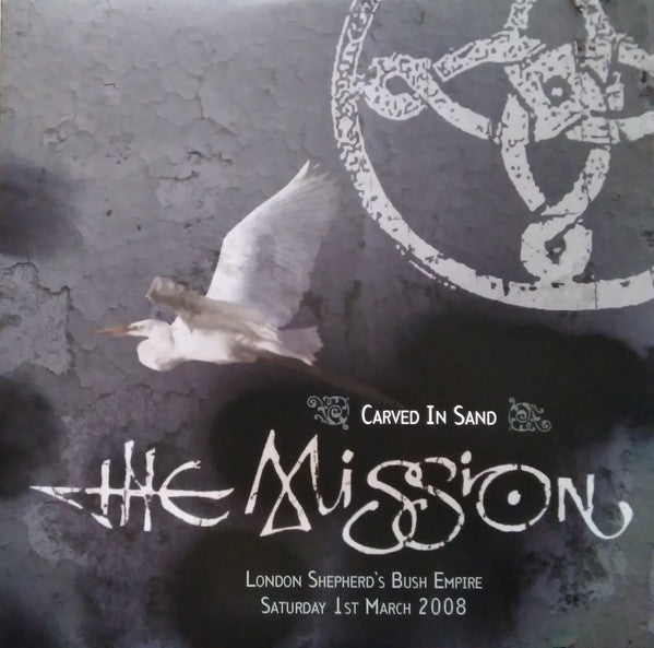 The Mission : Carved In Sand - London Shepherd's Bush Empire Saturday 1st March 2008 (2xLP, Album, Ltd, RE, Gre)