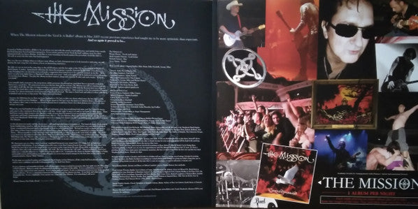 The Mission : Carved In Sand - London Shepherd's Bush Empire Saturday 1st March 2008 (2xLP, Album, Ltd, RE, Gre)