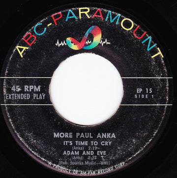 Paul Anka : More Paul Anka (7", EP)