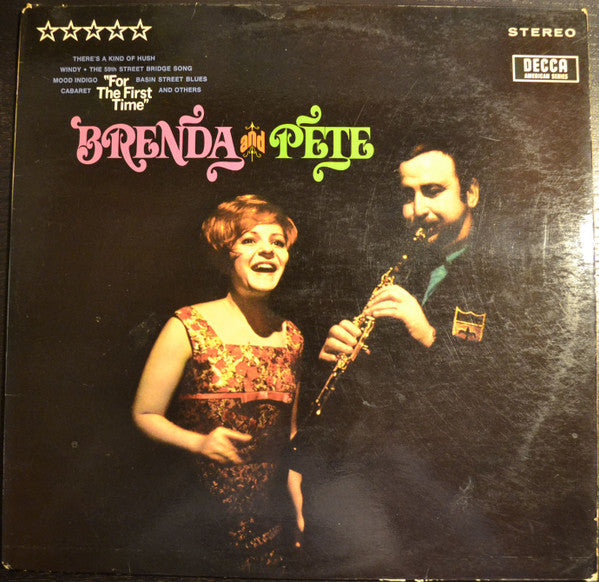 Brenda* And Pete* : "For The First Time" (LP, Album)