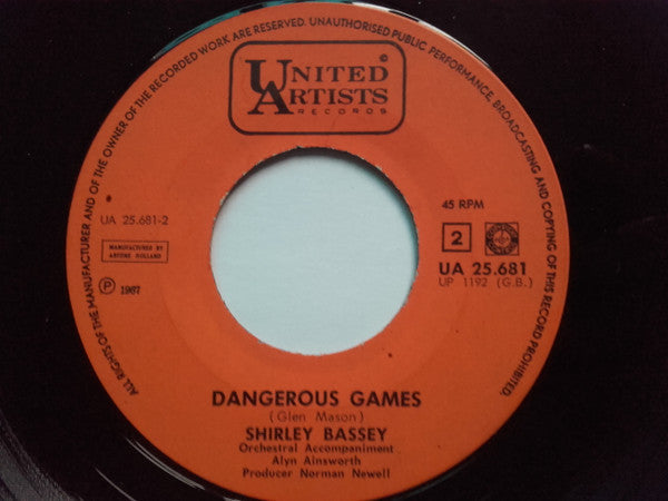 Shirley Bassey : Big Spender (7")