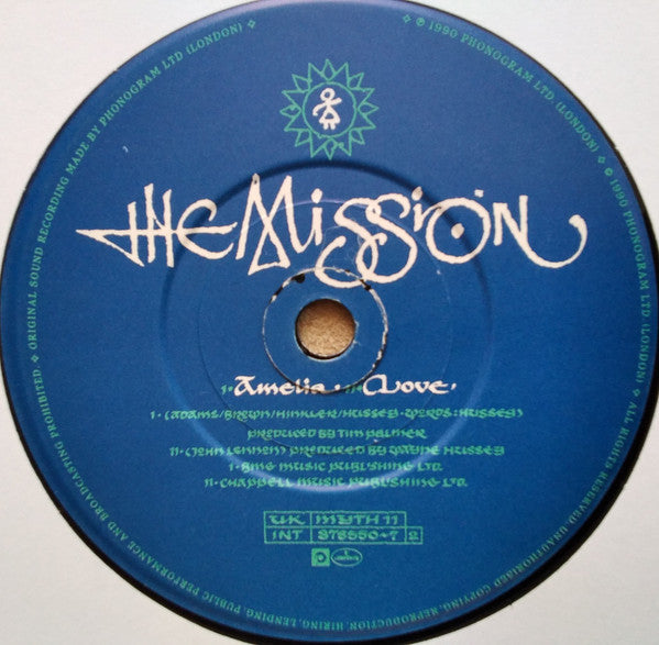 The Mission : Hands Across The Ocean (7", Single, Pap)