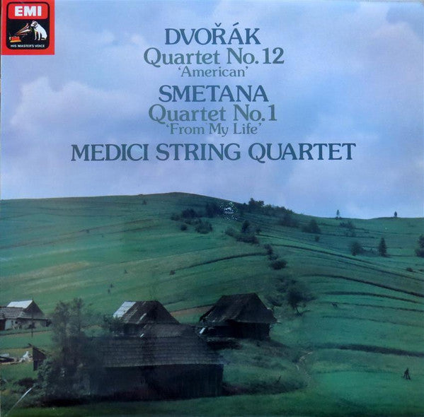 The Medici Quartet, Antonín Dvořák, Bedřich Smetana : Dvorak Quartet No. 12 'American'; Smetana Quartet No. 1 'From My Life' (LP, Album)