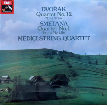 The Medici Quartet, Antonín Dvořák, Bedřich Smetana : Dvorak Quartet No. 12 'American'; Smetana Quartet No. 1 'From My Life' (LP, Album)