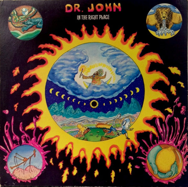 Dr. John : In The Right Place (LP, Album, RE, Tri)