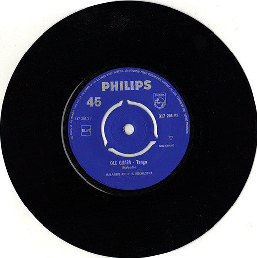 Malando And His Tango Orchestra : Guapita / Olé Guapa (7", Single)