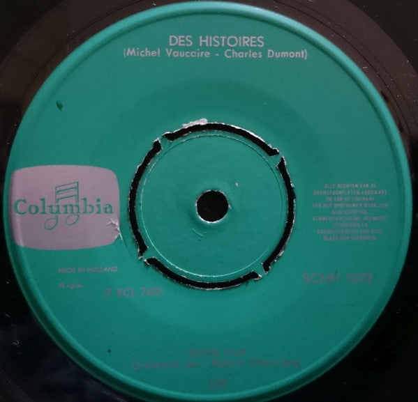 Edith Piaf : Mon Dieu / Des Histoires (7", Single, Gre)