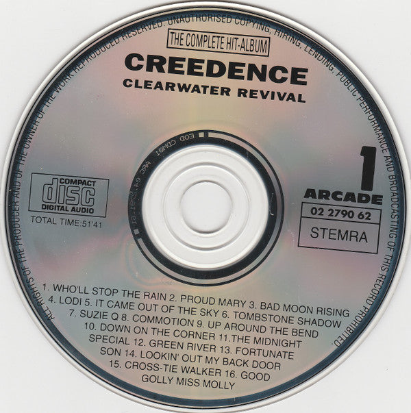 Creedence Clearwater Revival : The Complete Hit-Album (2xCD, Comp)