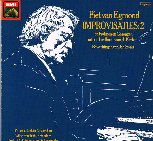 Piet Van Egmond : Improvisaties: 2 (2xLP, Album)