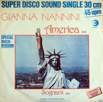 Gianna Nannini : America (12", Maxi)