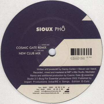 Sioux : Phô (12")