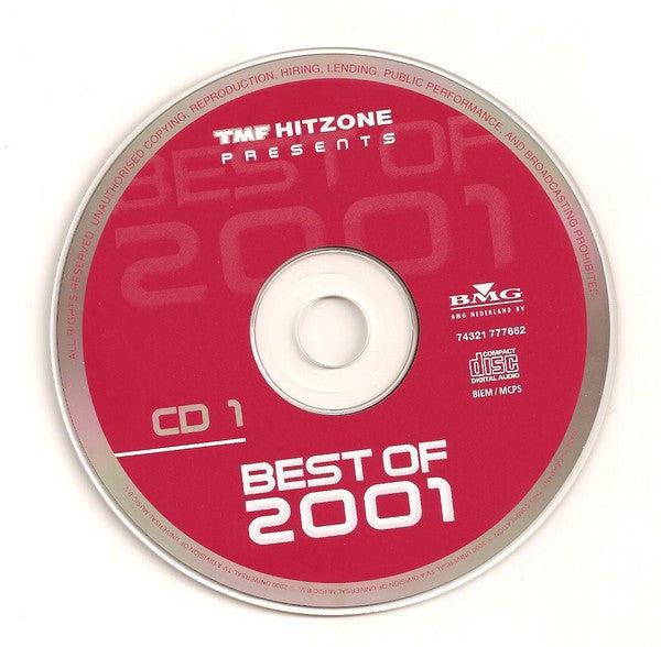 Various : TMF Hitzone Presents Best Of 2001 (2xCD, Comp)