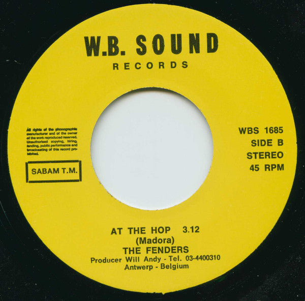 The Fenders (3) : A Whiter Shade Of Pale (7", Single)