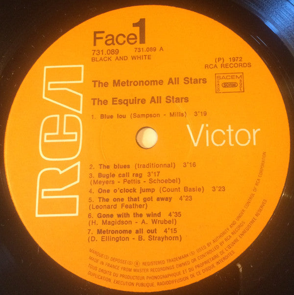 Metronome All Stars, Esquire All Stars : The Metronome All Stars - The Esquire All Stars (LP, Comp)