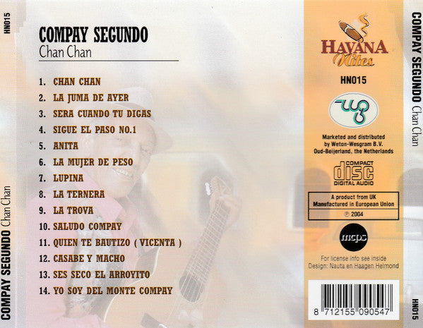Compay Segundo : Chan Chan (CD, Comp)