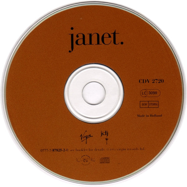Janet Jackson : Janet. (CD, Album, RP)