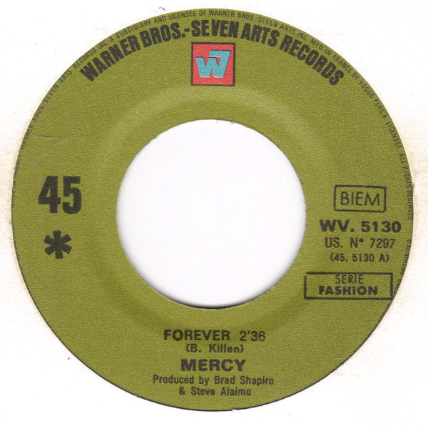 Mercy (4) : Forever  (7", Single)