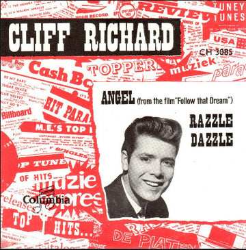 Cliff Richard : Angel / Razzle Dazzle (7", Single)