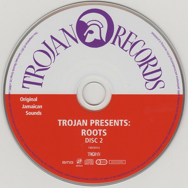 Various : Trojan Presents: Roots - 40 Roots & Culture Classics (2xCD, Comp, RE)